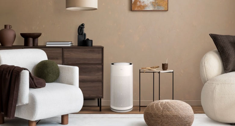 Máy lọc không khí LG AS35GGW10 - Tiết kiệm diện tích một cách phong cách sự thanh lịch