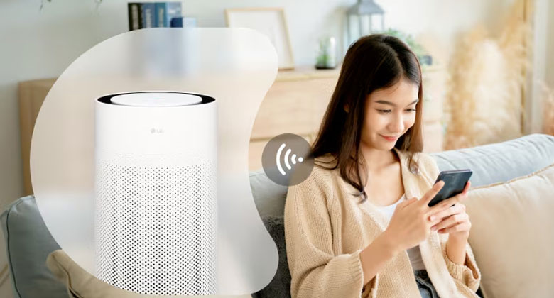 Máy lọc không khí Aero Hit - Cuộc sống thông minh bắt đầu với LG ThinQ™