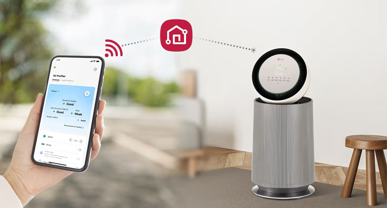 LG AS65GDBY0 - Tiện ích thông minh và LG ThinQ