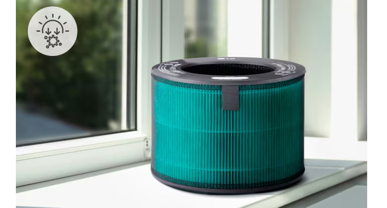 Máy lọc không khí LG PuriCare Aero Booster AS55GGSY0 - Hệ thống lọc nhiều lớp