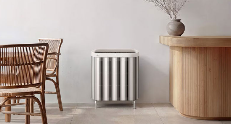 Máy lọc không khí LG W60GLGG0 - Thiết kế WallFit mỏng sát tường
