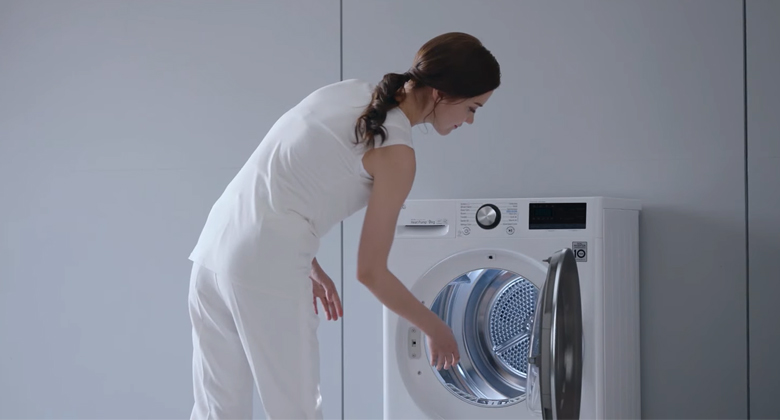 Máy sấy LG - Sấy bơm nhiệt giúp bảo vệ quần áo như mới