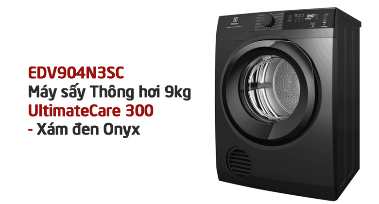 Máy sấy thông hơi Electrolux UltimateCare 9 kg EDV904N3SC