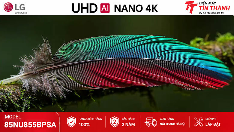 Smart Tivi LG AI 4K 85 inch 85NU855BPSA - Nano Detail Enhancer