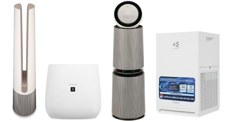 Nên mua máy lọc không khí hãng nào? LG, Daikin hay Sharp?
