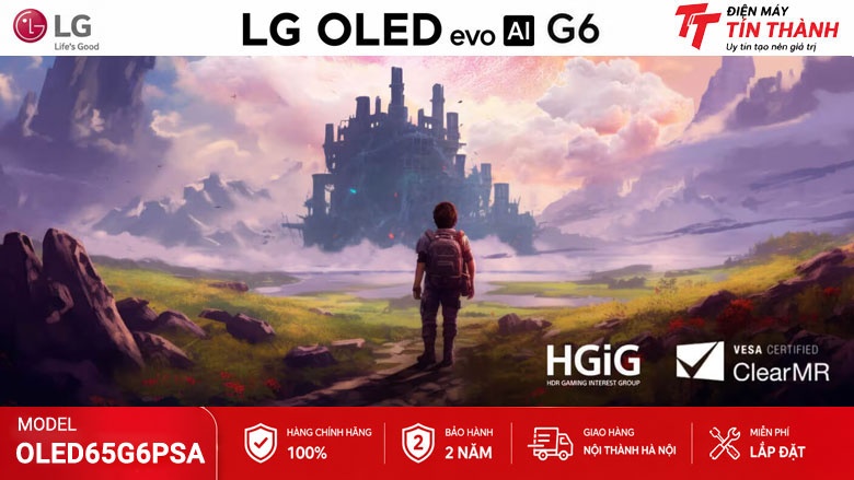 Smart Tivi OLED evo LG AI 4K 65 inch OLED65G6PSA - Tiện ích