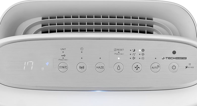 Điều khiển máy lọc không khí Sharp KI-N50V-W bằng Sharp Air App