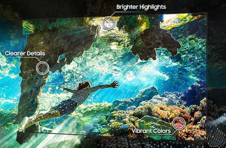 TV 65 inch Samsung - Trải nghiệm hình ảnh chất lượng SDR với chuẩn HDR