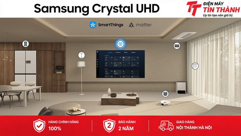 Smart Tivi Crystal UHD Samsung AI 4K 65 inch UA65U8500H - Tiện ích