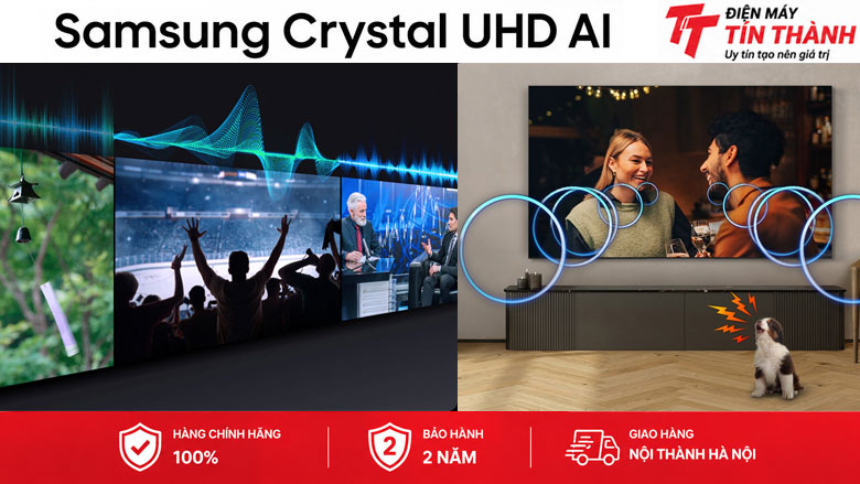 Smart Tivi Crystal UHD Samsung AI 4K 98 inch UA98U9500H - Công nghệ âm thanh