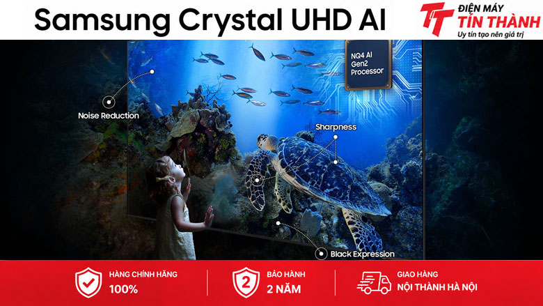 Smart Tivi Crystal UHD Samsung AI 4K 98 inch UA98U9500H - Color Booster Pro
