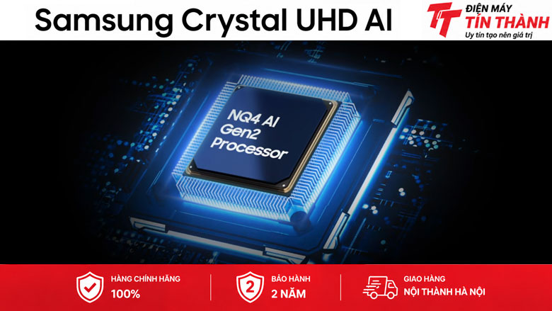 Smart Tivi Crystal UHD Samsung AI 4K 98 inch UA98U9500H - NQ4 AI Gen2 Processor
