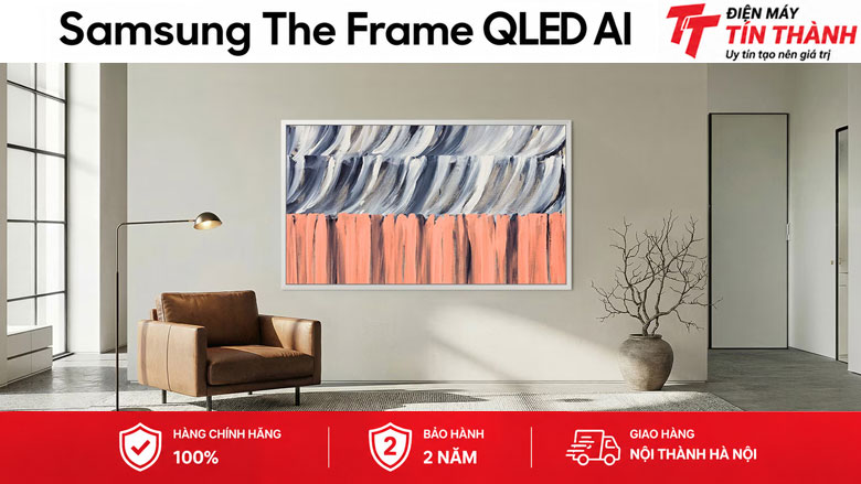 Smart Tivi Khung Tranh The Frame QLED Samsung AI 4K 55 inch QA55LS03HE - Thiết kế