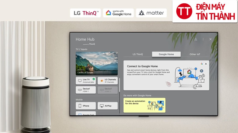tivi LG 43UA8450 - Smart Tivi LG 43 inch 4K UHD 43UA8450PSA - Home Hub, nền tảng toàn diện cho nhà thông minh