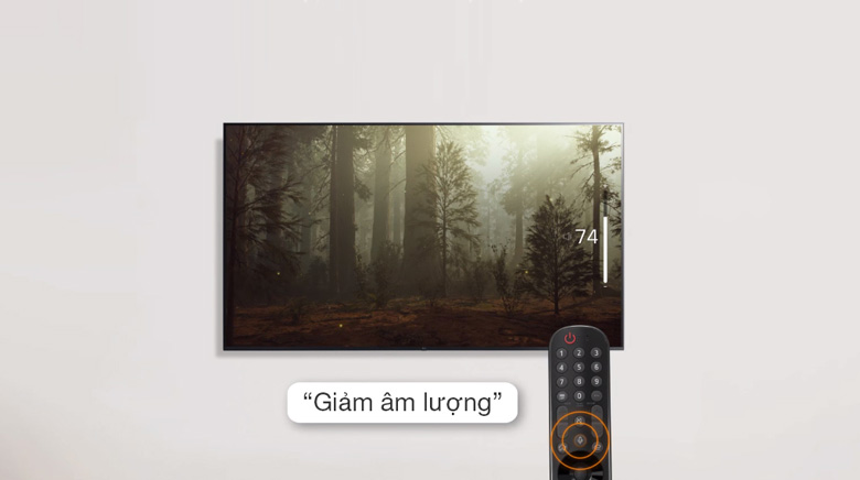 Tiện ích Hỗ trợ LG Voice Search tìm kiếm bằng