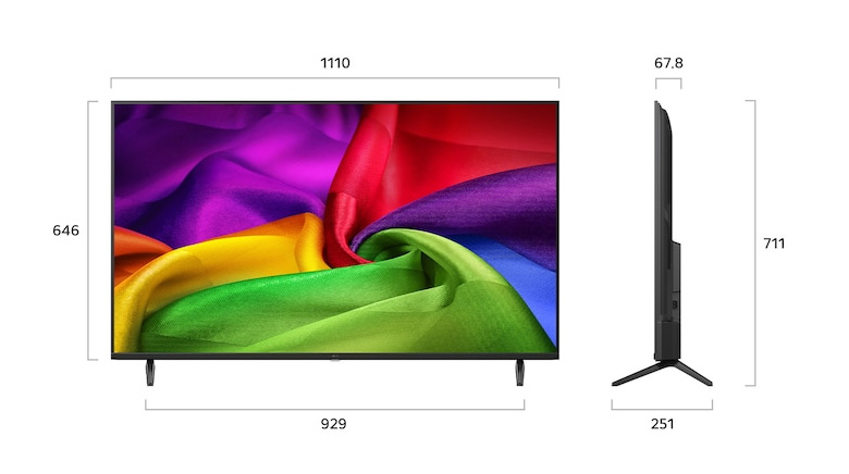 Smart Tivi LG AI 4K 50 inch 50NU805BPSC thiết kế, xuất xứ và bảo hành