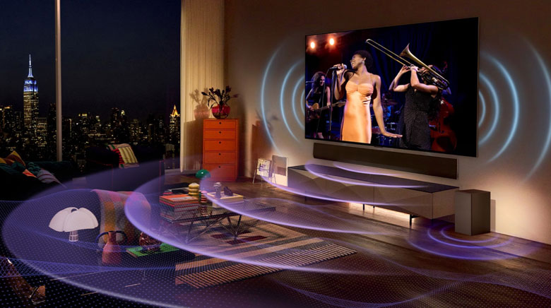 LG 55A3PSA Dolby Atmos và công nghệ âm thanh