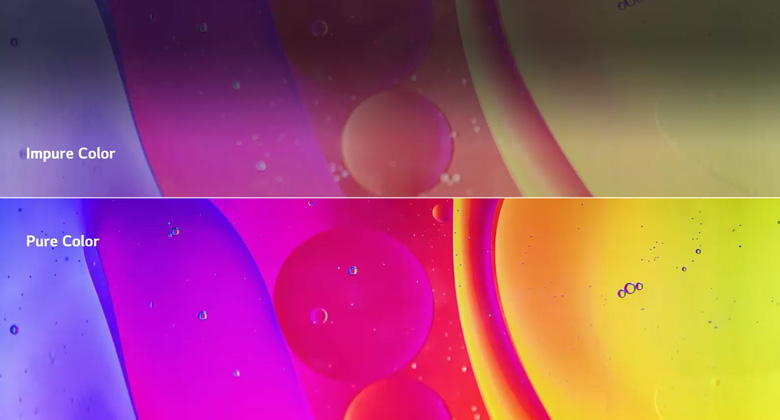 Tivi LG 55 inch NANO76SQA - Công nghệ màu sắc tinh khiết