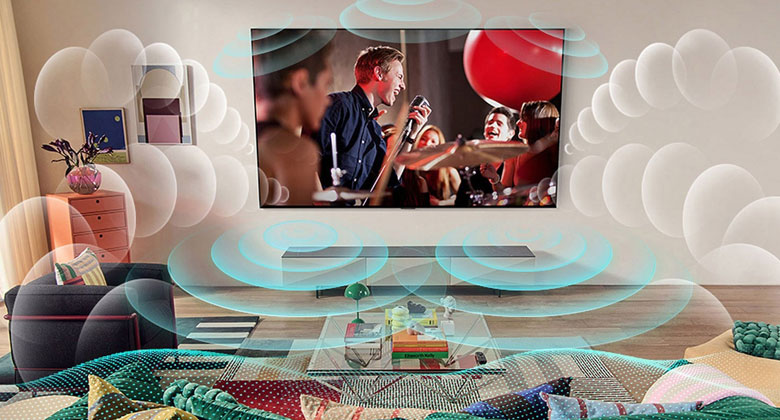 Tivi OLED LG 65 inch - Âm thanh bao quanh bạn