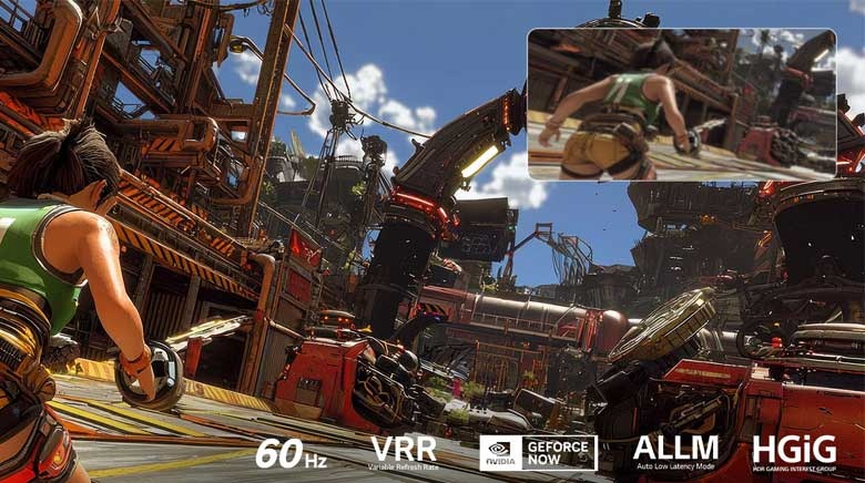 Tivi LG 65 inch Nano NU805 - Làm chủ cuộc chơi, nắm trọn chiến thắng với tốc độ mượt mà tuyệt đối.