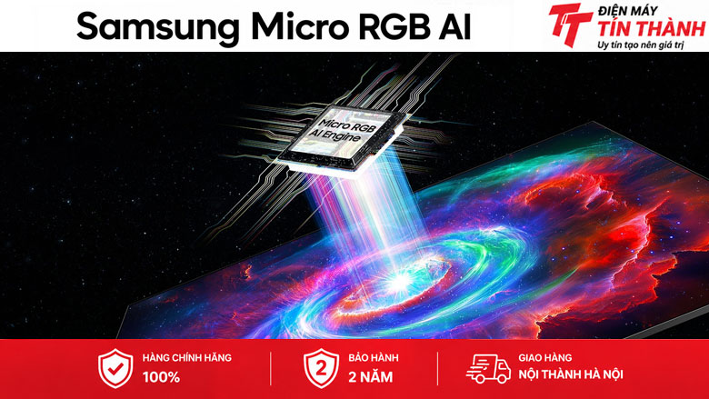 Smart Tivi Micro RGB Samsung AI 4K 55 inch MRA55R85HA - Micro RGB Precision Color 100