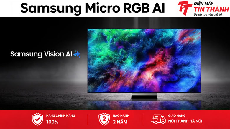 Smart Tivi Micro RGB Samsung AI 4K 65 inch MRA65R95HX - Thiết kế