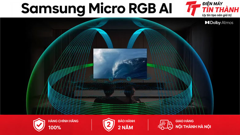 Smart Tivi Micro RGB Samsung AI 4K 85 inch MRA85R95HX - Công nghệ âm thanh