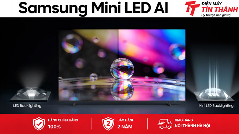 Smart Tivi Mini LED Samsung AI 4K 100 inch UA100M90H - Mini LED