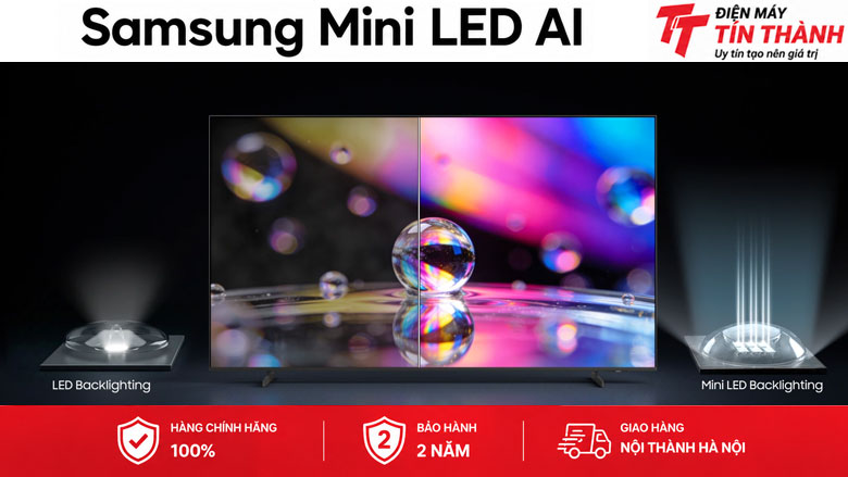 Smart Tivi Mini LED Samsung AI 4K 43 inch UA43M1EHA - Mini LED