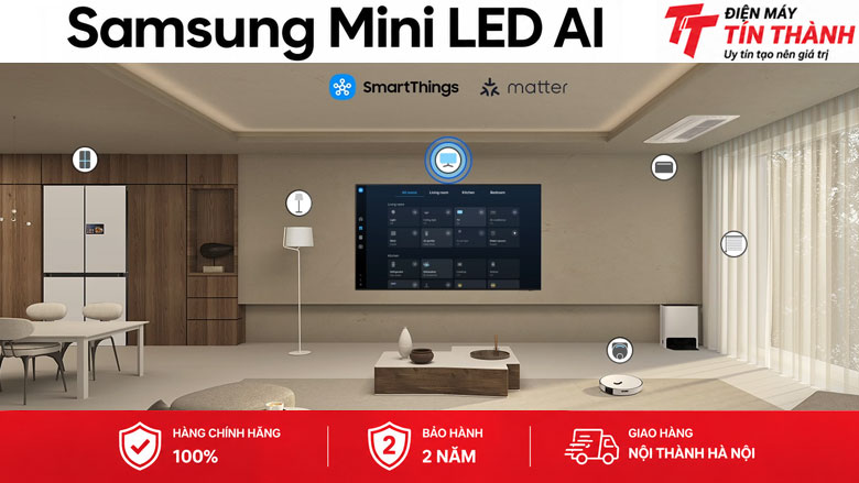 Smart Tivi Mini LED Samsung AI 4K 55 inch UA55M8XHA - Tiện ích