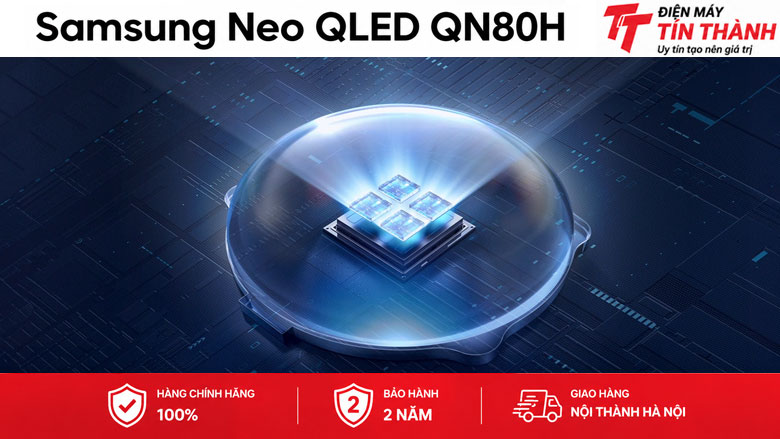 Smart Tivi Neo QLED Samsung AI 4K 100 inch QA100QN80H - Quantum Mini LED