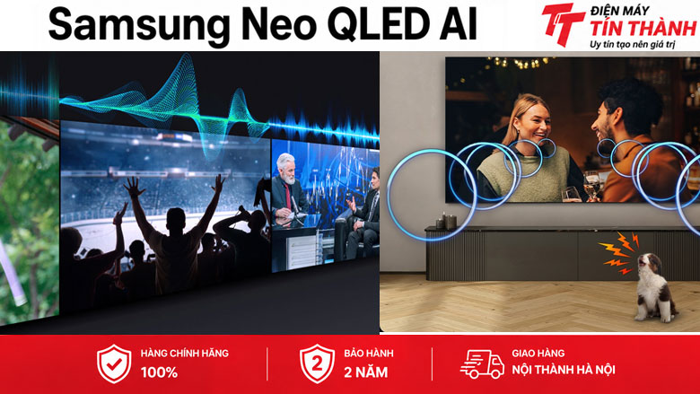 Smart Tivi Neo QLED Samsung AI 4K 65 inch QA65QN70HA - Công nghệ âm thanh