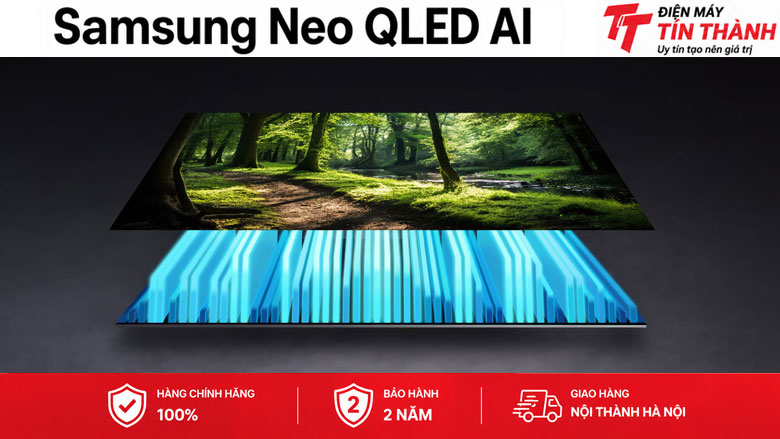 Smart Tivi Neo QLED Samsung AI 4K 65 inch QA65QN70HA - Quantum Mini LED