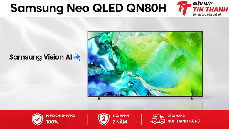 Smart Tivi Neo QLED Samsung AI 4K 65 inch QA65QN80HA - Thiết kế