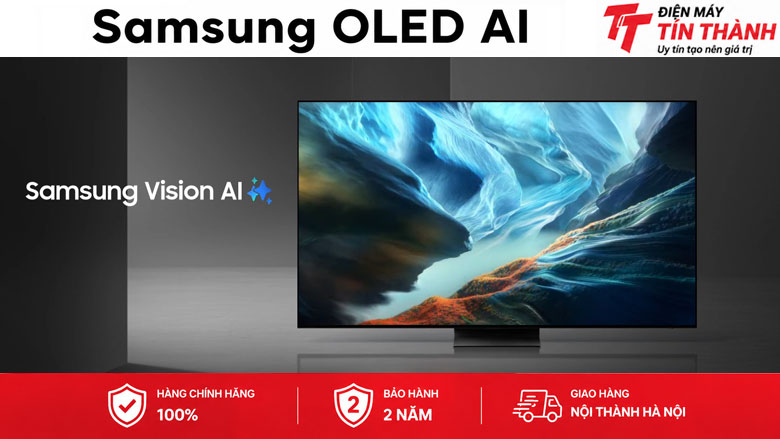 Smart Tivi OLED Samsung AI 4K 55 inch QA55S90HA - Thiết kế