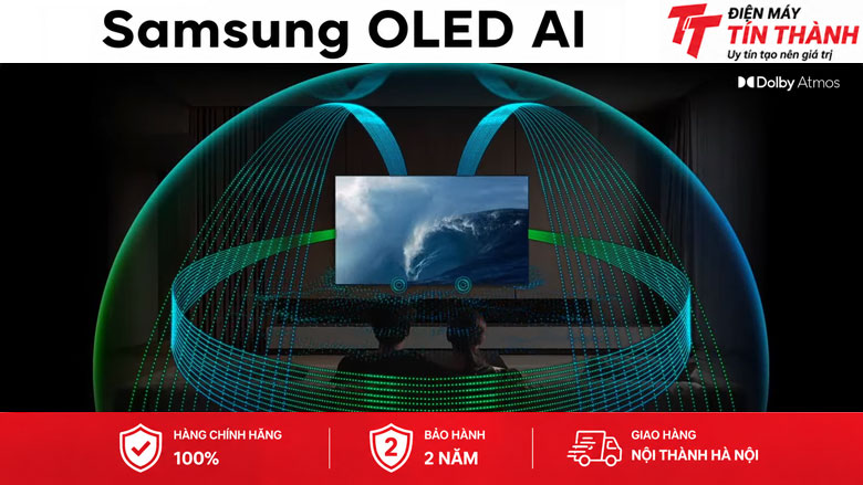 Smart Tivi OLED Samsung AI 4K 65 inch QA65S85HA - Công nghệ âm thanh