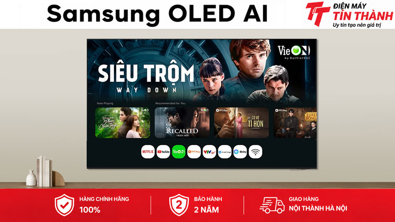 Smart Tivi OLED Samsung AI 4K 65 inch QA65S85HA - Hệ điều hành