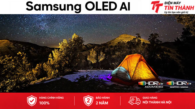Smart Tivi OLED Samsung AI 4K 83 inch QA83S95HX - OLED HDR Pro