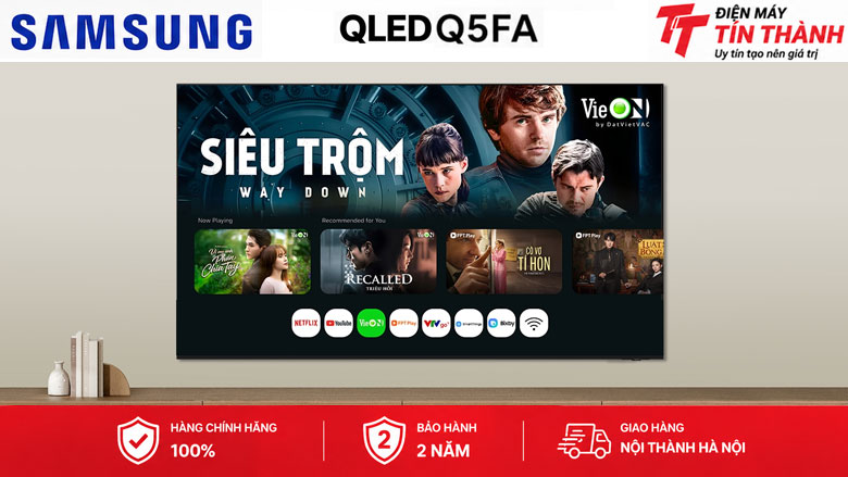 Smart Tivi QLED Samsung FHD 43 inch QA43Q5FA - Tizen Smart TV