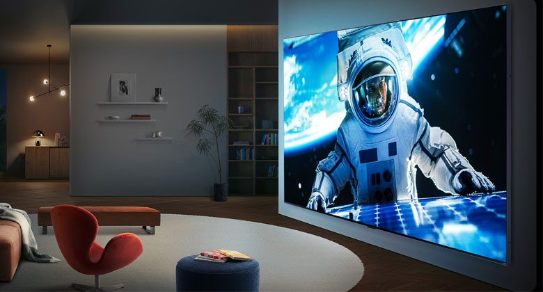 Smart Tivi QNED LG AI 4K 115 inch 115QNED90BS - Thiết kế