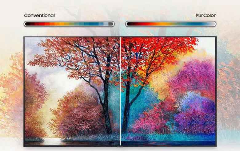 Tivi Samsung 43AU7002 - Công nghệ PurColor