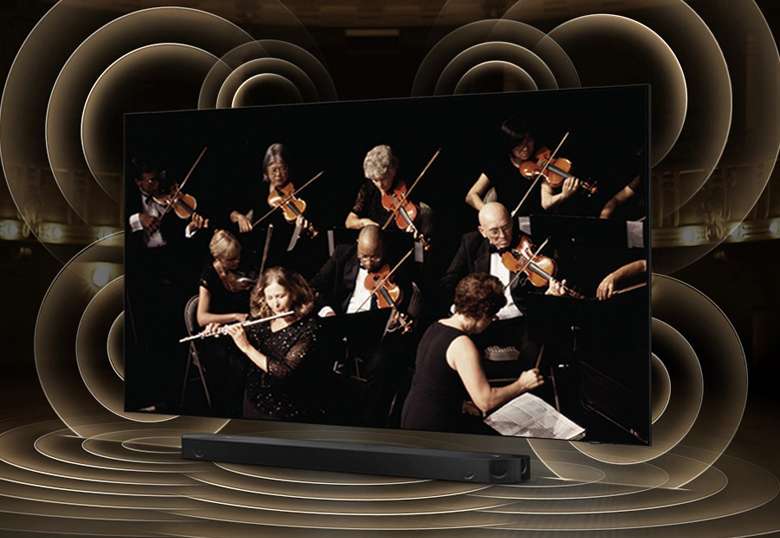 TV Samsung UA50BU8000 - Công Nghệ Q-Symphony