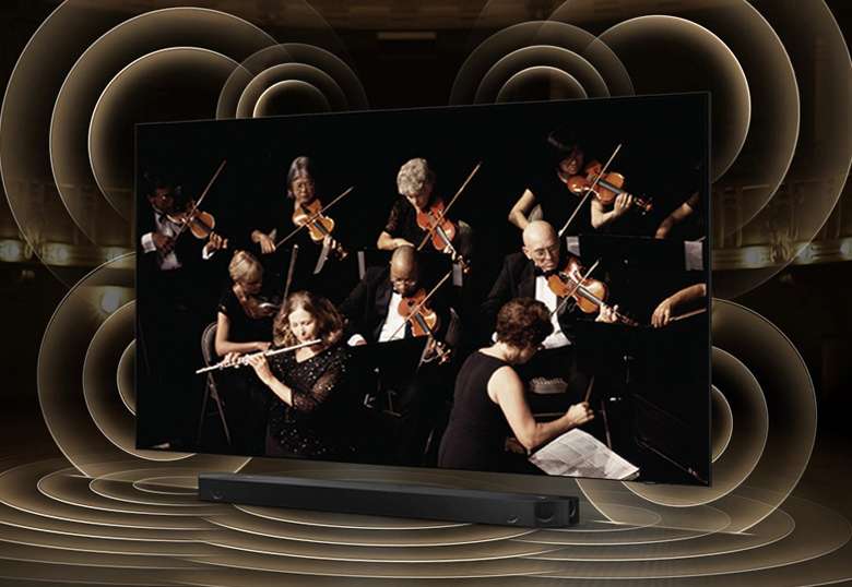 Tivi Samsung 55 inch BU8000 - Công Nghệ Q-Symphony