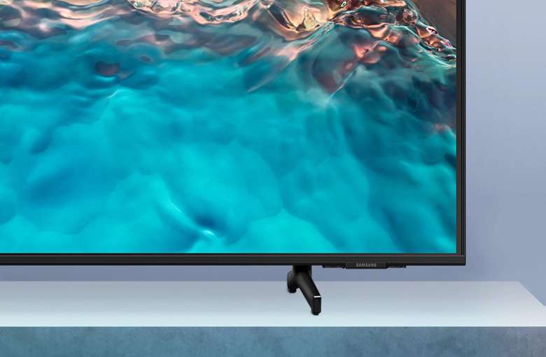 Tivi Samsung 4K 55 inch - Chân đứng tùy chỉnh