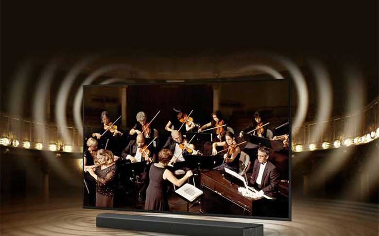Tivi Samsung 4K 75 inch - Công nghệ Q-Symphony