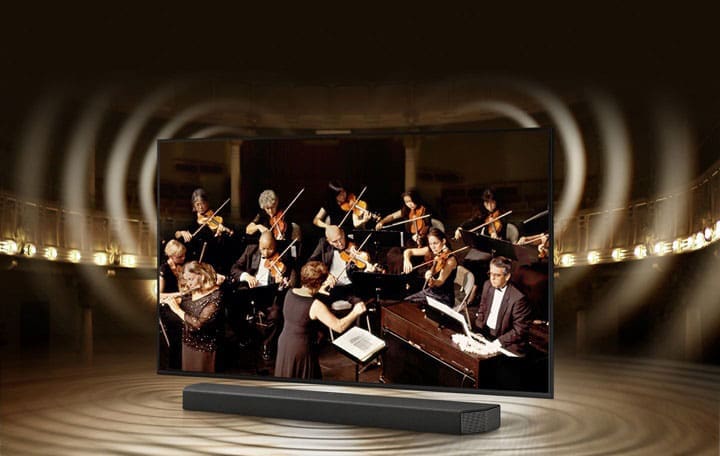 Tivi Samsung 4K 75 inch - Công Nghệ Q-Symphony