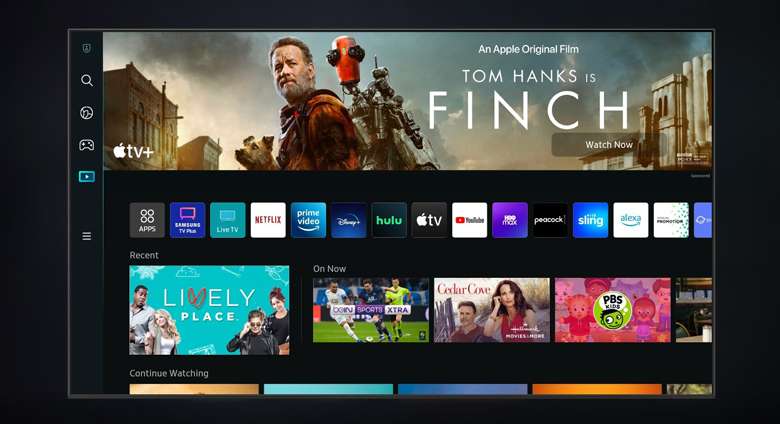 Tivi Samsung BU8000 - Smart Hub