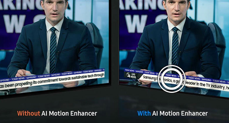 TV Samsung 65QN800D - Công nghệ AI Motion Enhancer
