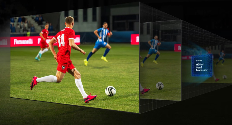 65QN800D - Nâng cấp mọi khung hình chạm đỉnh 8K với 256 mạng mô phỏng thần kinh bởi AI