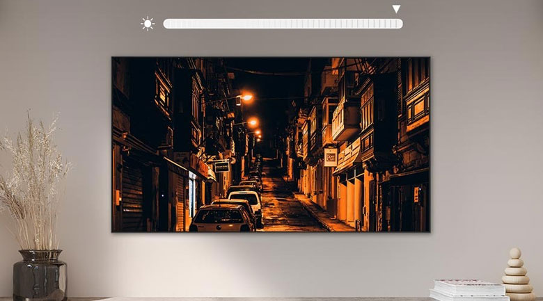TV Samsung 85Q80D - Công nghệ HDR Brightness Optimizer